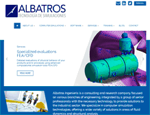 Tablet Screenshot of albatrosic.com